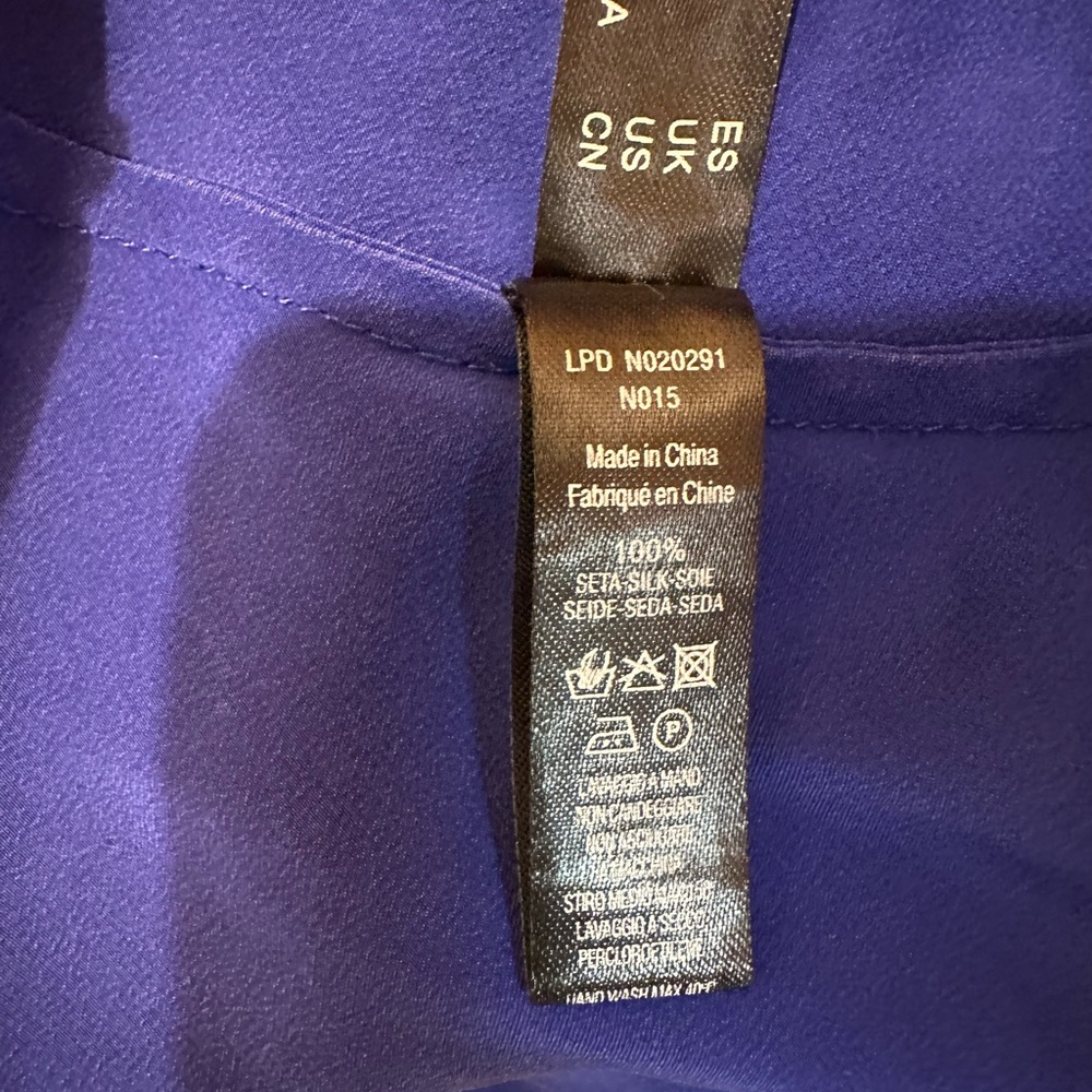 La Perla Silk Chemise, size large - Picture 3 of 4